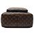 Zaino Louis Vuitton Monogram Macassar Josh marrone - vista 3