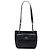 Chanel CC Caviar Schultertasche in Blau mit Fronttasche
