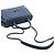 Borsa Chanel Mini Quilted Caviar Coco Top Handle blu Satchel - vista 14