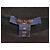 Crewneck-Sweatshirt mit Louis Vuitton Logo Schwarz & Gold Größe US M - Ansicht 5