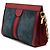 Borsa a tracolla Gucci Small Suede Web Ophidia Chain Blu - vista 2