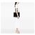 Borsa Lady Dior Large in vernice nero Cannage - vista 7