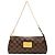 Borsa Eva Damier Ebene marrone Louis Vuitton