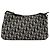 Blaue Dior Diorissimo Trotter Canvas Pochette Schultertasche