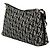 Blaue Dior Diorissimo Trotter Canvas Pochette Schultertasche - Ansicht 2