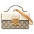 Borsa Gucci Mini GG Supreme Padlock Beige