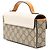 Borsa Gucci Mini GG Supreme Padlock Beige - vista 2