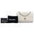 Wallet On Chain Chanel CC gesteppte perforierte Lammleder Crossbody-Wallet Bag in Weiß - Ansicht 7