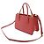 Borsa Mini Saffiano Lux Galleria Double Zip Rosa Prada - vista 2