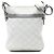 LOEWE Anagram Crossbody aus beschichtetem Canvas in Weiß