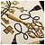 Foulard in seta bianco Hermès Les Cles 90 Scarves - vista 4