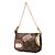 Borsa Louis Vuitton Monogram Patch Mini Pochette Accessoires marrone - vista 2