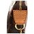 Borsa Louis Vuitton Monogram Patch Mini Pochette Accessoires marrone - vista 5