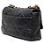 Borsa a patta 19 in agnello blu Chanel Medium - vista 2