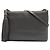 Borsa a tracolla Teen Monogram in pelle grigia Saint Laurent Grigio