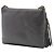 Borsa a tracolla Teen Monogram in pelle grigia Saint Laurent Grigio - vista 2