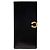 Cartera larga Gucci de piel de becerro negra Horseshoe Negro
