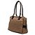 Borsa a tracolla Fendi Zucchino Canvas Beige - vista 2