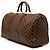 Borsa da viaggio Louis Vuitton Keepall 50 Damier Ebene Marrone - vista 2