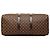 Borsa da viaggio Louis Vuitton Keepall 50 Damier Ebene Marrone - vista 3
