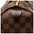Borsa da viaggio Louis Vuitton Keepall 50 Damier Ebene Marrone - vista 5