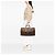 Borsa da viaggio Louis Vuitton Keepall 50 Damier Ebene Marrone - vista 7
