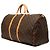 Borsa da viaggio Louis Vuitton Monogram Keepall 60 marrone - vista 2