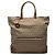 Borsa shopping Fendi Zucchino Canvas Chef marrone