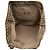 Borsa shopping Fendi Zucchino Canvas Chef marrone - vista 4