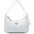 Borsa a tracolla bianca Prada Mini Tessuto Re Edition 2000 Bianco