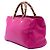 Bamboo Bolsa de ombro Gucci Medium em couro de bezerro rosa com alça de bambu - vista 2