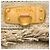 Tote Borsa shopping in rafia e lino beige Prada con frange - vista 5
