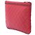 Clutch Boy Case Chanel in agnello trapuntato con catena, Rosso, Medium - vista 2