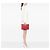 Clutch Boy Case Chanel in agnello trapuntato con catena, Rosso, Medium - vista 6