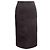 Bow Falda lápiz de lana virgen negra Prada Talla IT 38 Negro