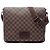 Sac bandoulière Louis Vuitton Damier Ebene Brooklyn MM Marron