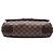 Sac bandoulière Louis Vuitton Damier Ebene Brooklyn MM Marron - vue 3
