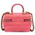Chanel Micro Caviar Vanity Bag mit Kette in Pink - Ansicht 3