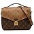 Borsa Louis Vuitton Monogram Reverse Pochette Metis marrone