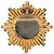 Spilla Chanel CC placcata oro Starburst D'oro - vista 2