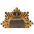 Spilla Chanel CC placcata oro Starburst D'oro - vista 3