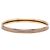 Brazalete Hermès Extra Narrow Enamel Uni 62 Marrón Castaño