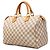 Borsa Boston Louis Vuitton Damier Azur Speedy 30 Bianca Bianco - vista 2