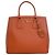 Tote Prada Saffiano Lux Parabole Arancione