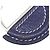 Portafoglio In The Loop in chevre Mysore blu Hermès - vista 9