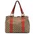 Bamboo Tote Libeccio in tela GG Canvas e bambù beige Gucci Medium