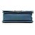 Borsa a tracolla Chanel Old Medium Pleated Denim Boy Flap blu - vista 3