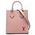 Borsa Louis Vuitton Epi Sac Plat BB rosa