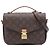 Borsa Louis Vuitton Monogram Pochette Metis Marrone