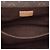 Borsa Louis Vuitton Monogram Pochette Metis Marrone - vista 4